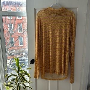 WRAY sheet mock neck